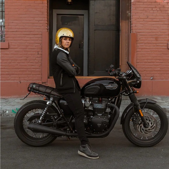 ATWYLD - Cosmonaut Leather / Fleece Women's Jacket - Size Large - Picture 3 of 8